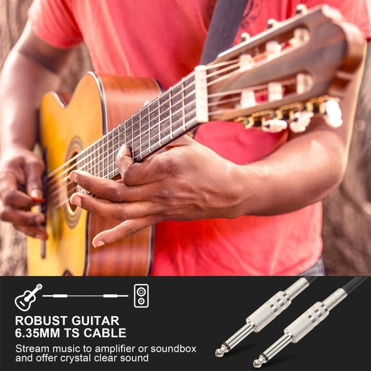 3m 1/4 inch (6.35mm) Male to Male Shielded Jack Mono Plugs Audio Patch Cable