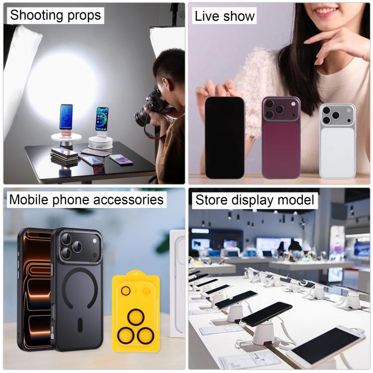 For iPhone 18 Pro Black Screen Non-Working Fake Dummy Display Model, For iPhone 18 Pro Black Screen