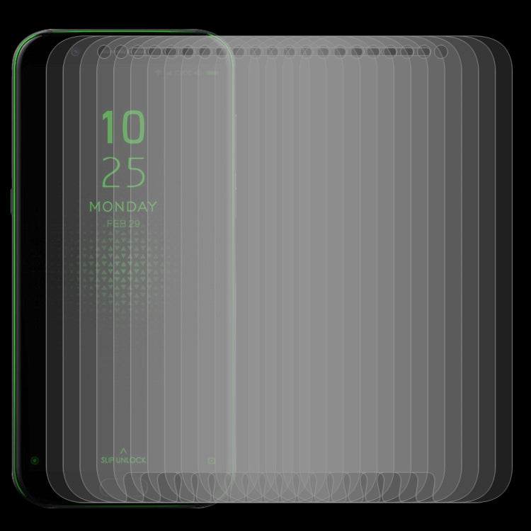 50 PCS 0.26mm 9H 2.5D Tempered Glass Film for Xiaomi Black Shark, For Black Shark