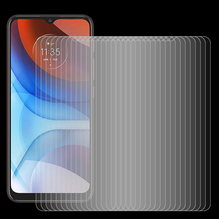 For Motorola Moto E7 Power / E7i Power 50 PCS 0.26mm 9H 2.5D Tempered Glass Film, For Motorola Moto E7 Power / E7i Power (50 PCS)
