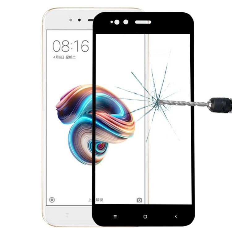 For Xiaomi Mi 5X / A1 0.26mm 9H Hardness 2.5D Explosion-proof Full Screen Tempered Glass Screen Film, For Mi 5X