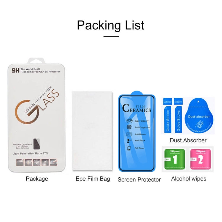 2.5D Full Glue Full Cover Ceramics Film for Galaxy A80 / A90, For Galaxy A80 / A90 (1 PC)