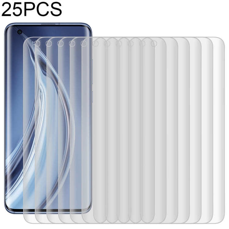 25 PCS For Xiaomi Mi 10 Pro 5G 9H HD 3D Curved Edge Tempered Glass Film (Black), For Xiaomi Mi 10 Pro 5G(Black)(25 PCS), For Xiaomi Mi 10 Pro 5G