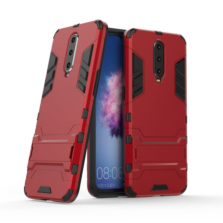 Shockproof PC + TPU Case for OPPO R17 Pro, with Holder, For OPPO R17 Pro, For OPPO R17 Pro, wit