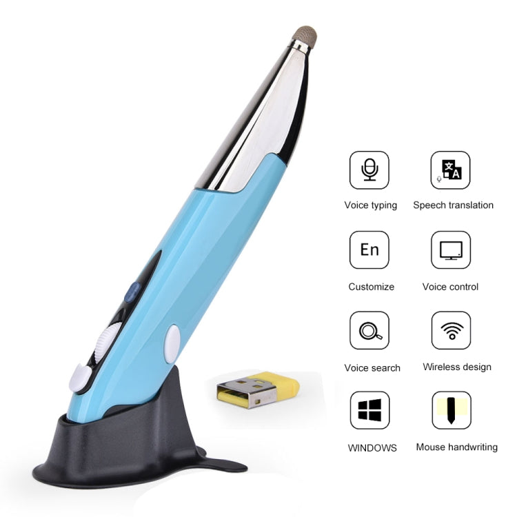 PR-06S 4-keys Smart Wireless Optical Mouse with Stylus Pen Function, Support Voice Operation / Translation, Support Voice Operation / Translation Red, Support Voice Operation / Translation Grey, Support Voice Operation / Translation Blue