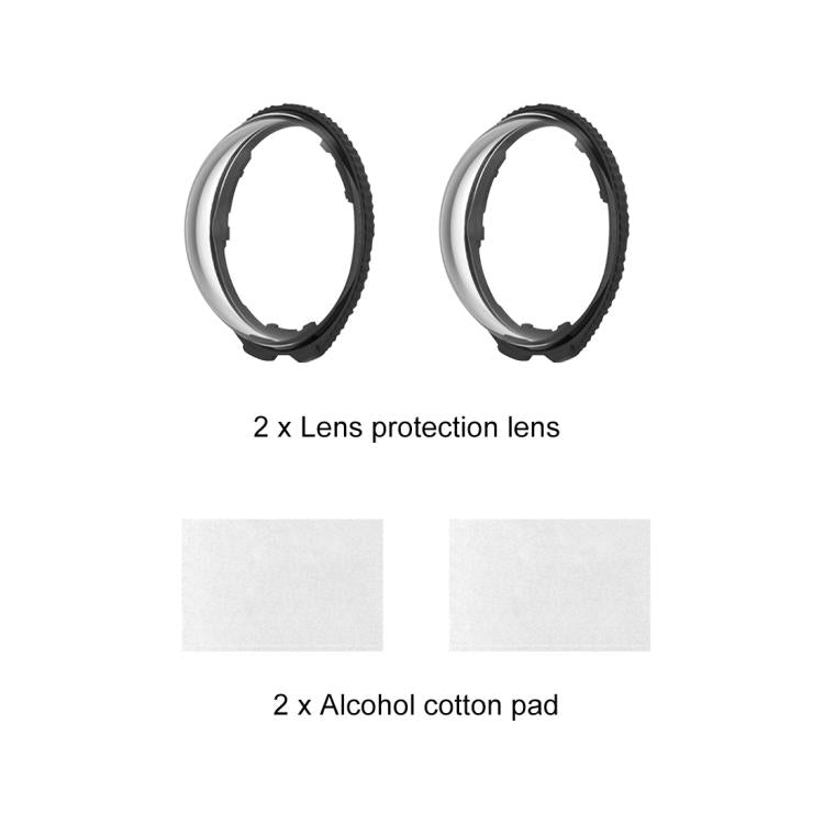 For Insta360 X4 Air PULUZ Rotation Optical Glass Lens Guard Protective Cover, For Insta360 X4 Air