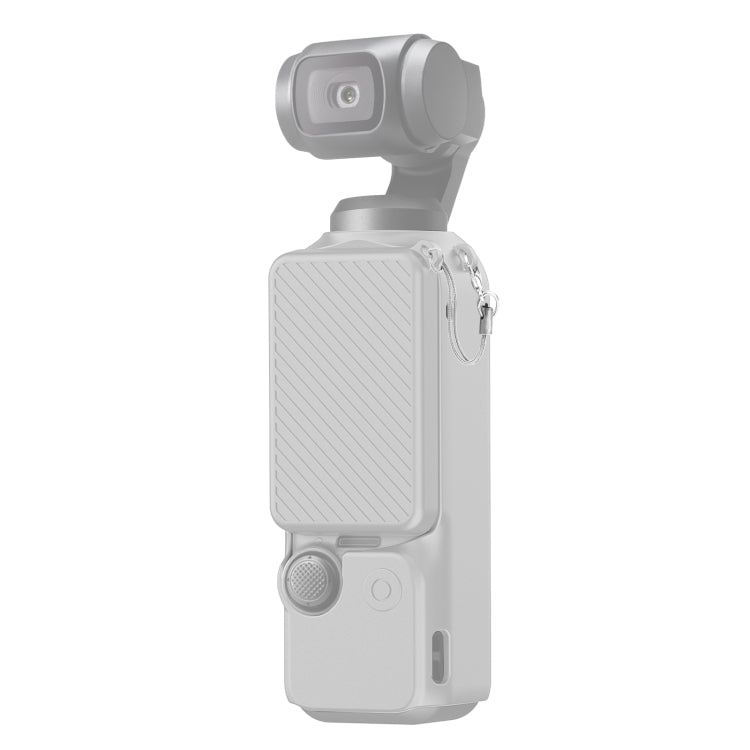 For DJI OSMO Pocket 3 PULUZ 2 in 1 Silicone Cover Case Set with Strap, Silicone Cover(Black), Silicone Cover(Grey)