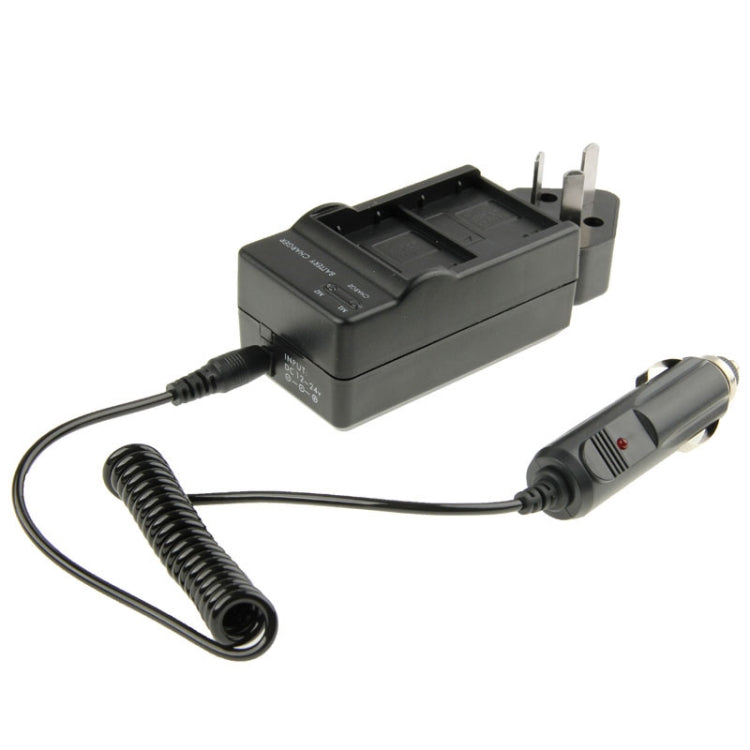 3 in 1 Digital Camera Dual Battery Car Charger for GoPro HERO3+ / 3 AHDBT-201 / AHDBT-301, US Plug, UK Plug, AU Plug