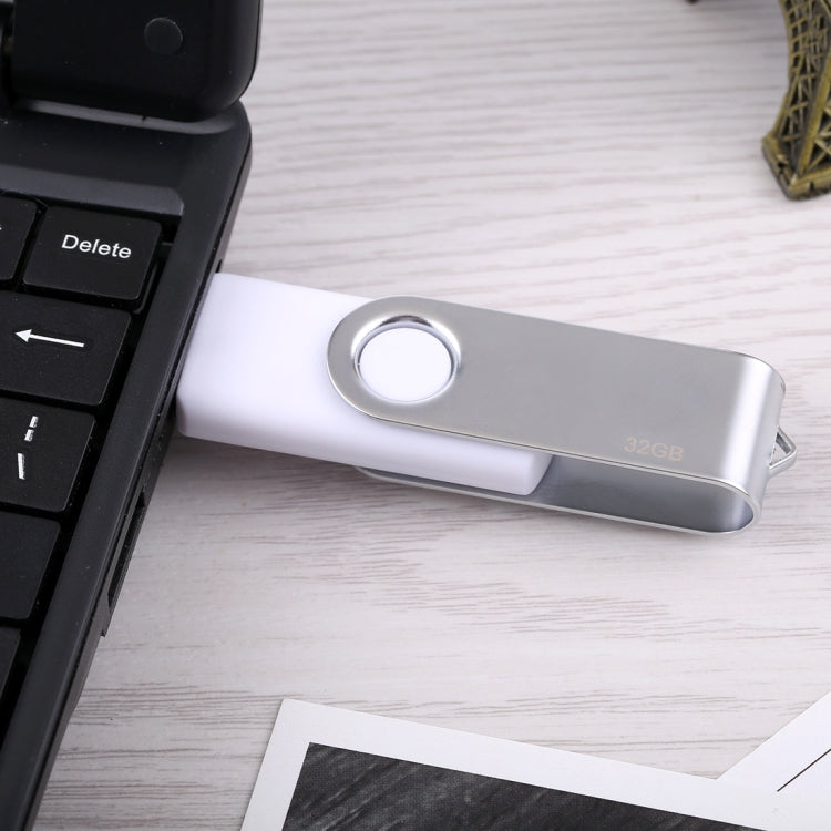 32GB Twister USB 2.0 Flash Disk(White), 32GB/White
