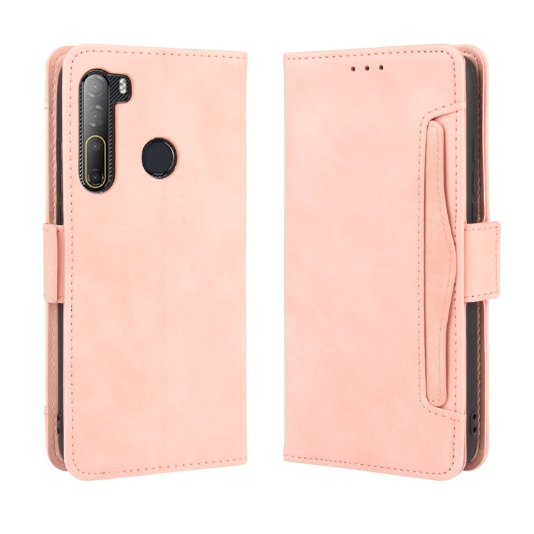 For HTC Desire 20 Pro Wallet Style Skin Feel Calf Pattern Leather Case ,with Separate Card Slot, For HTC Desire 20 Pro