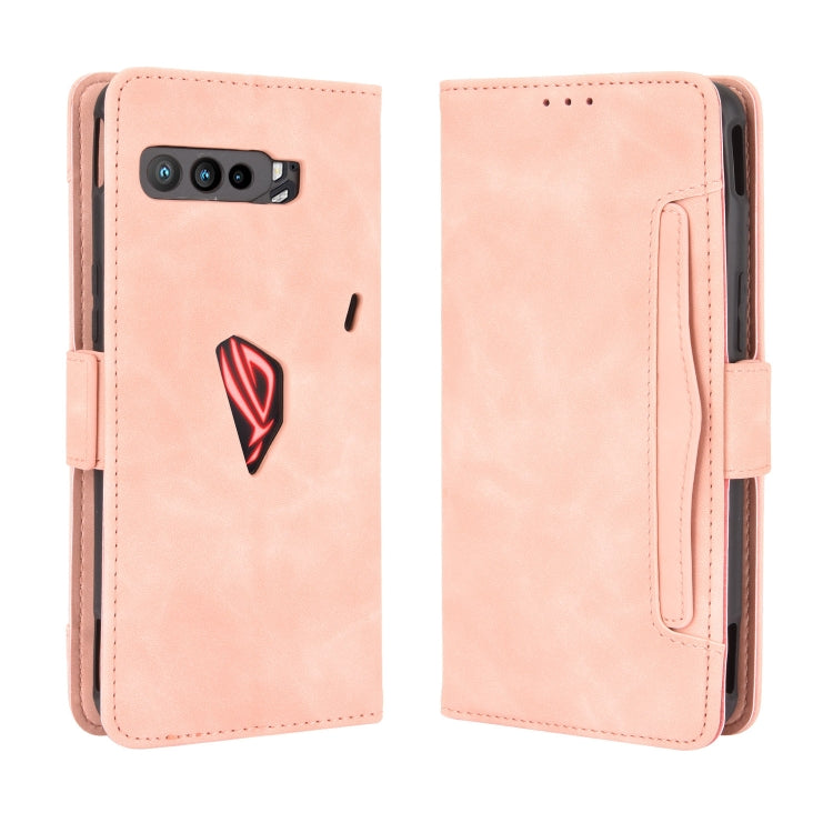 For Asus ROG Phone 3 ZS661KS Wallet Style Skin Feel Calf Pattern Leather Case ,with Separate Card Slot, For Asus ROG Phone 3 ZS661KS