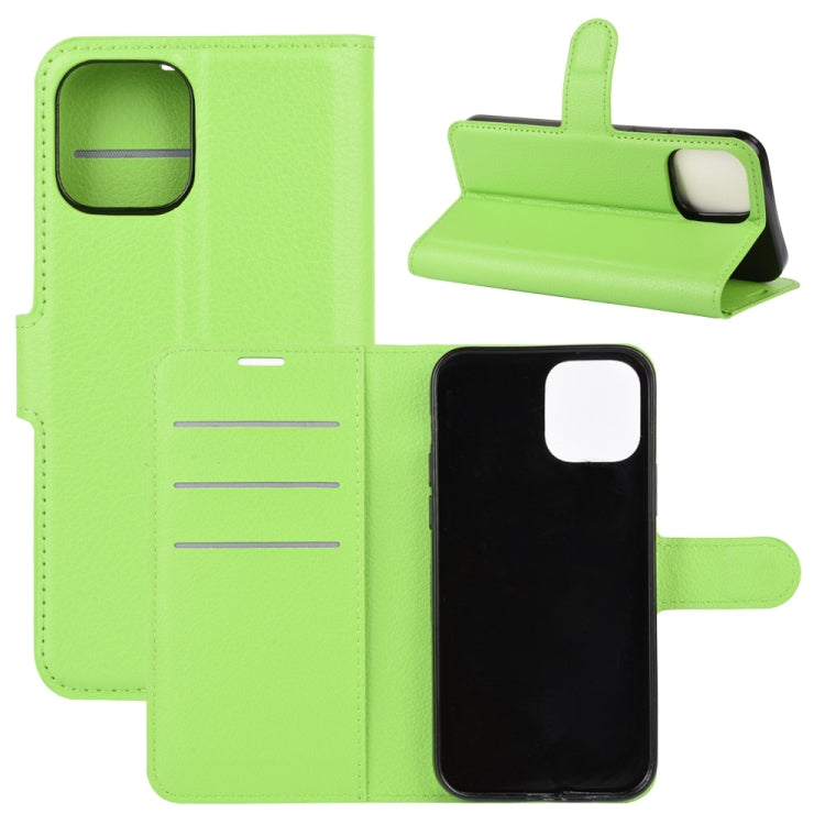 For iPhone 12 Litchi Texture Horizontal Flip Protective Case with Holder & Card Slots & Wallet, For iPhone 12 mini