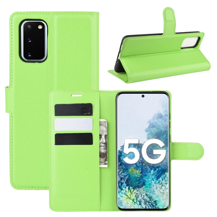 For Samsung Galaxy S20 FE 4G / 5G Litchi Texture Horizontal Flip Protective Case with Holder & Card Slots & Wallet, For Galaxy S20 FE