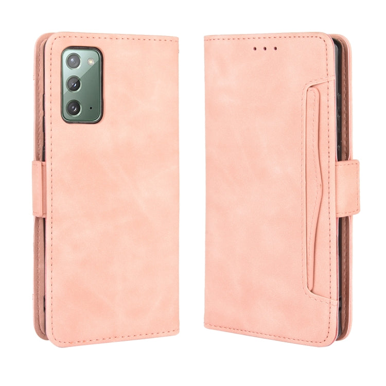 For Samsung Galaxy S20 FE 4G / 5G Wallet Style Skin Feel Calf Pattern Leather Case ,with Separate Card Slot, For Galaxy S20 FE