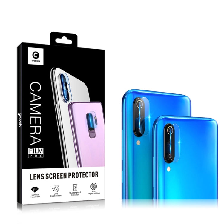 mocolo 0.15mm 9H 2.5D Round Edge Rear Camera Lens Tempered Glass Film for Xiaomi Mi 9 (Transparent), For Xiaomi Mi 9