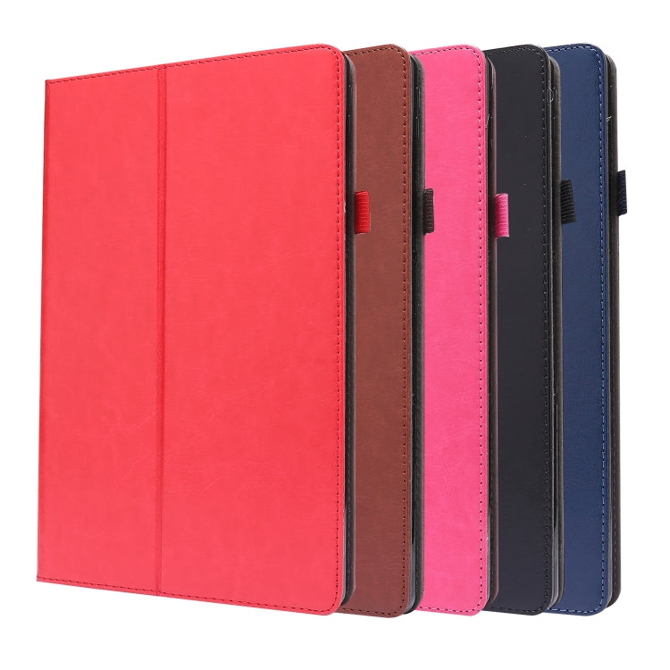 PU Leather Two Fold Bracket Style Flat Anti Falling Cover Protective Shell With Business Card Holder, For Lenovo Tab P11
