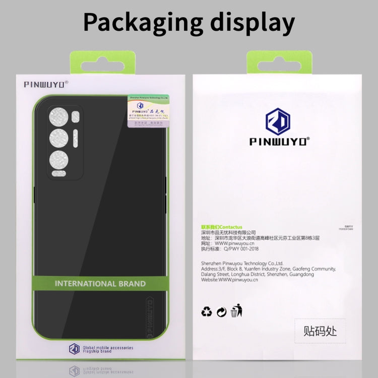 PINWUYO Touching Series Liquid Silicone TPU Shockproof Case, For OPPO Reno5 Pro, For OPPO Reno5 Pro Plus / Find X3 NEO, For vivo IQOO7, For vivo S9, For vivo S9e, For vivo X60, For vivo X60 Pro
