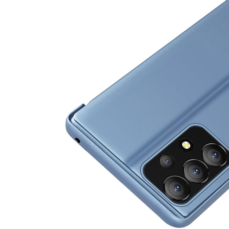 Plated Mirror Flip Leather Case with Holder, For Samsung Galaxy A53 5G, For Samsung Galaxy A33 5G, For Samsung Galaxy A73 5G