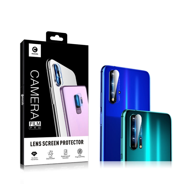mocolo 0.15mm 9H 2.5D Round Edge Rear Camera Lens Tempered Glass Film, for Huawei Honor 20, for Huawei Honor 20 pro