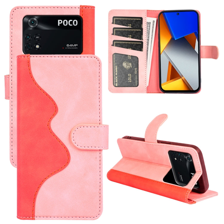 Stitching Horizontal Flip Leather Phone Case, For Xiaomi Poco M4 Pro 4G, For Xiaomi 12 Pro, For Xiaomi Redmi Note 11 Pro 5G Global / 4G, For Xiaomi Redmi K50 Pro, For Xiaomi Poco X4 Pro 5G, For Xiaomi Redmi Note 11E / Redmi 10 5G, For Xiaomi 12