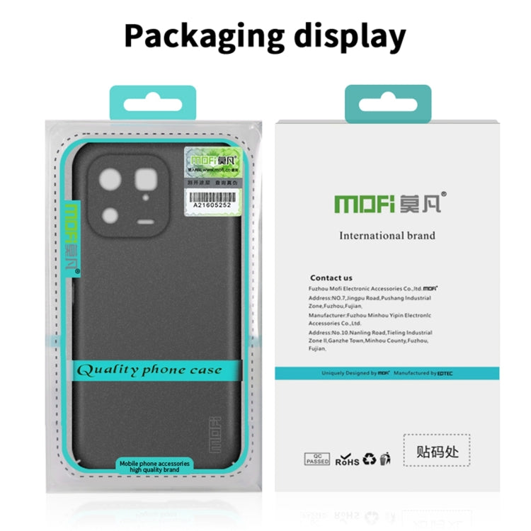 MOFI Fandun Series Frosted Ultra-thin PC Hard Phone Case, For Xiaomi 13, For Xiaomi 13 Pro