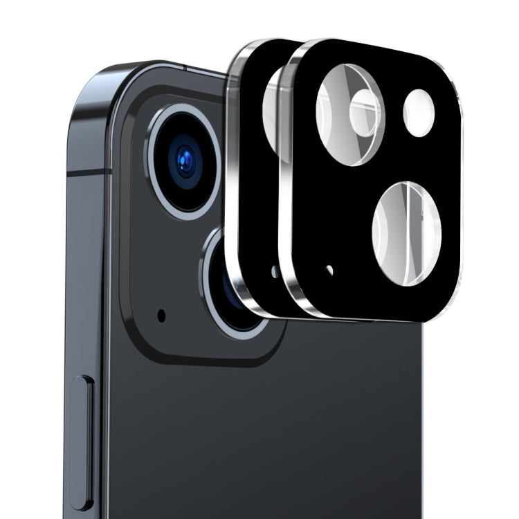 2pcs ENKAY Hat-Prince 9H Rear Camera Lens Tempered Glass Film, For iPhone 16 Pro / 16 Pro Max, For iPhone 16 / 16 Plus, For iPhone 15 Pro / 15 Pro Max, For iPhone 15 / 15 Plus