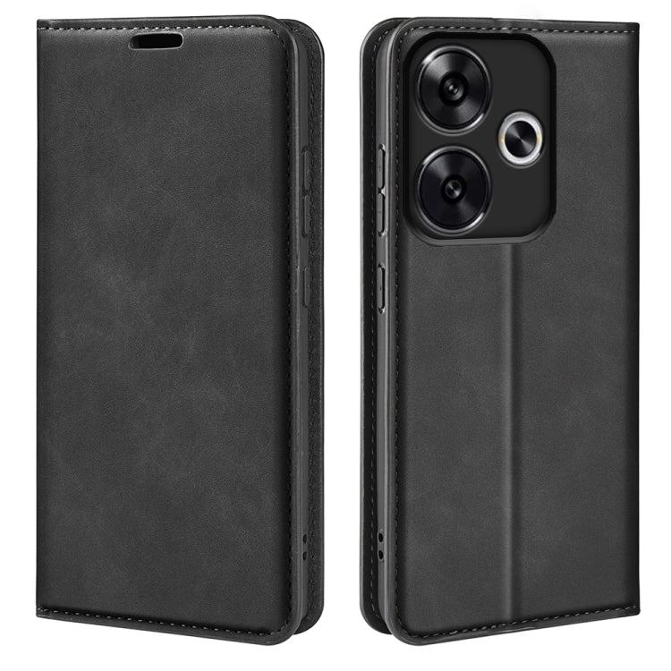 Retro-skin Magnetic Suction Leather Phone Case, For Xiaomi Redmi Turbo 3, For Xiaomi Redmi A3, For Xiaomi Redmi Note 13 Pro 4G, For Xiaomi Redmi Note 13 4G, For Xiaomi Redmi K70E, For Xiaomi 14 Ultra, For Xiaomi 14 Pro, For Xiaomi 14