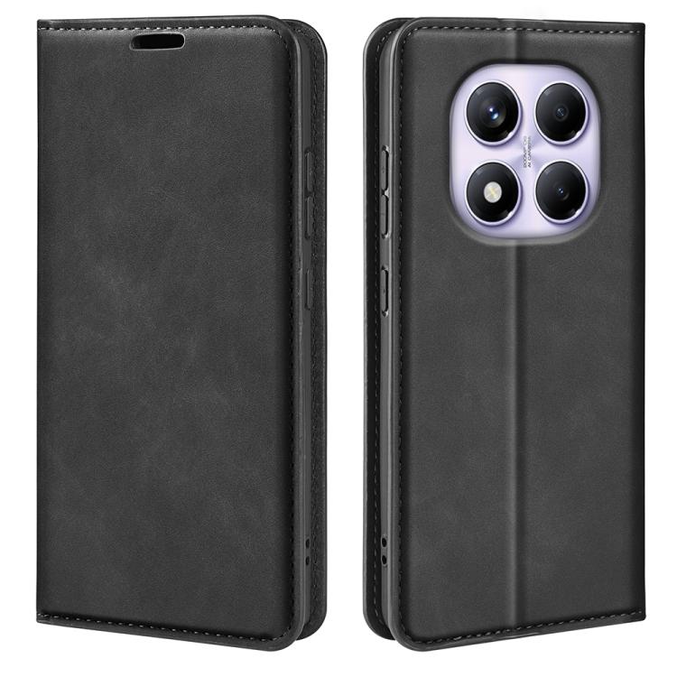 Retro-skin Magnetic Suction Leather Phone Case, For Xiaomi Redmi Note 14 Pro 4G, For Redmi Note 14 4G 163.25mm, For Xiaomi 15 Pro, For Xiaomi 15, For Xiaomi Redmi Note 14 5G, For Xiaomi Redmi Note 14 Pro+ 5G, For Xiaomi Redmi Note 14 Pro 5G