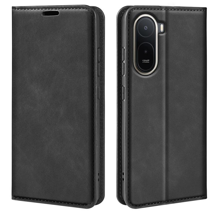 Retro-skin Magnetic Suction Leather Phone Case, For Redmi A7 Pro 171mm / Poco C85x 5G, For Redmi Turbo 5 Max / Poco X8 Pro Max, For Redmi Turbo 5 5G / Poco X8 Pro 5G, For Redmi Note 15 Pro+ Global 163.3mm, For Redmi Note 15 4G / 5G Global 164mm
