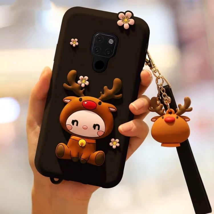 Lovely Reindeer Full Package Anti Falling Silicone Sleeve for Haiwei Mate 20, For Huawei Mate 20