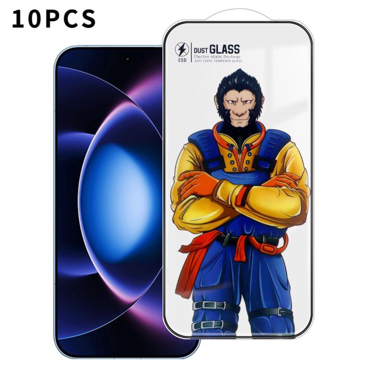 10pcs Armor Super-Strong 3D Curved 120C Anti-Static High-Aluminum Screen-Printed HD Tempered Glass Film, For Xiaomi 17 Max, For Xiaomi 17T Pro 5G, For Xiaomi 17T 5G, For Redmi K90, For Redmi K90 Pro Max, For Xiaomi 17 Pro Max, For Xiaomi 17 Pro