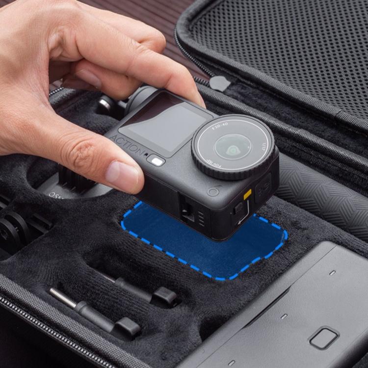 Multifunctional Action Camera Portable Storage Bag, For DJI Osmo Action 6 Black