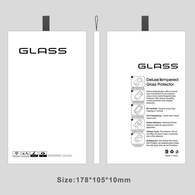 10pcs 3D Large Arc Half-Screen No White Border High-Aluminum Thick Adhesive HD Tempered Glass Film, For Redmi Note 15 Pro 4G Global 163.2mm, For Redmi K90 Pro Max Champion Edition, For Redmi K90, For Redmi K90 Pro Max