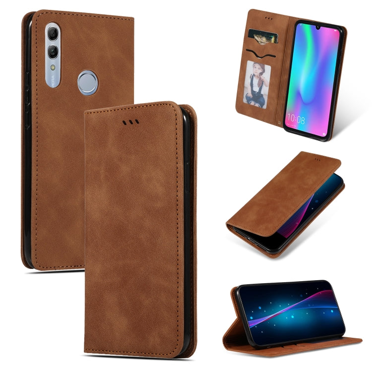 Retro Skin Feel Business Magnetic Horizontal Flip Leather Case for Huawei Honor 10 Lite / Honor 20 Lite / Honor 10i / Honor 20i, For Honor 10 Lite