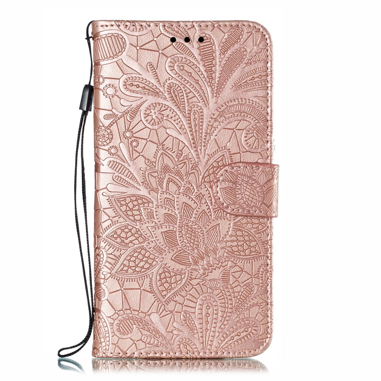 Lace Flower Embossing Pattern Horizontal Flip Leather Case for Xiaomi Mi CC9e / A3 , with Holder & Card Slots & Wallet & Photo Frame & Lanyard, For Xiaomi Mi CC9e