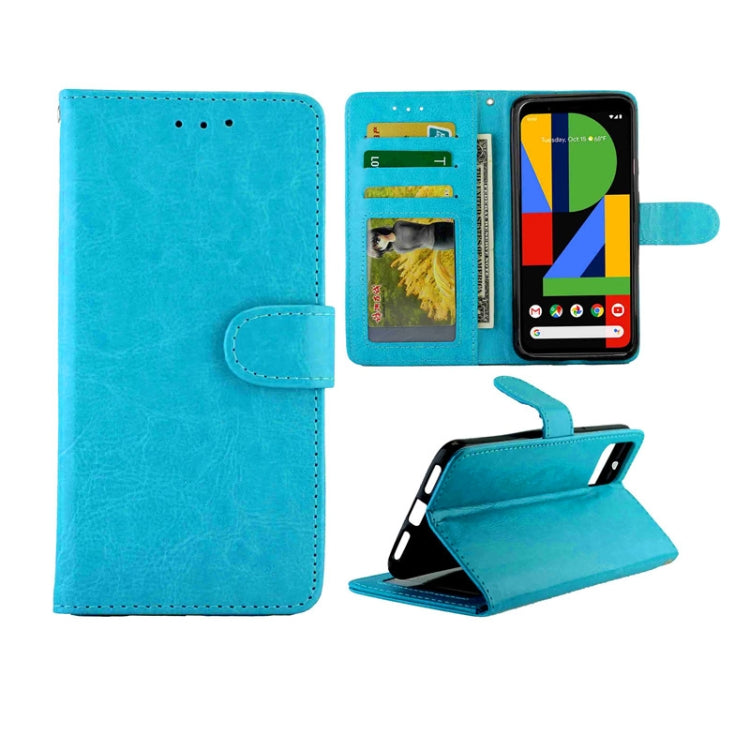 Crazy Horse Texture Leather Horizontal Flip Protective Case with Holder & Card Slots & Wallet & Photo Frame, For Galaxy A51, For Galaxy A70S/A70, For Galaxy A90 5G, For LG W30, For Google Pixel4 XL, For OPPO Realme XT/X2