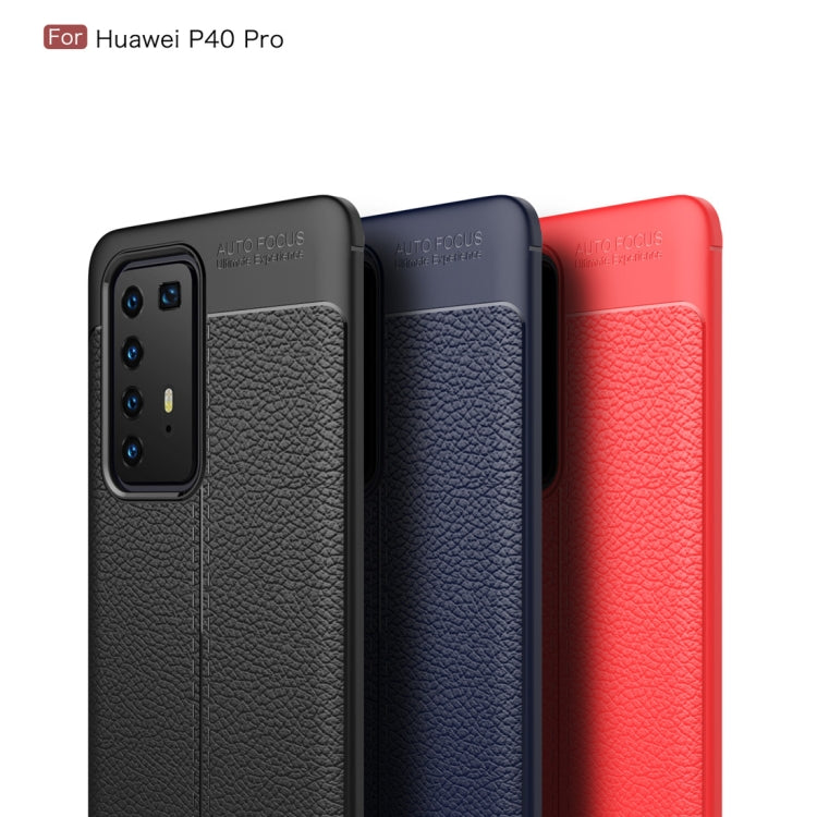 For Huawei P40 Pro Litchi Texture TPU Shockproof Case, For Huawei P40 Pro