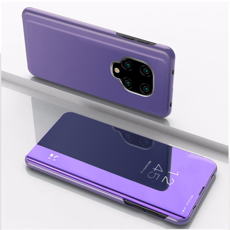 For Xiaomi Redmi Note9 Pro/Note9 Pro Max/Note 9S/Note9 Plated Mirror Horizontal Flip Leather Case with Holder, Black, Silver, Rose Gold, Purple, Blue, Gold, Purple Blue