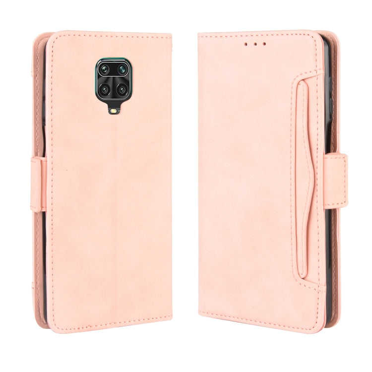 For Xiaomi Redmi Note 9 Pro / Note 9s / Note 9 Pro Max Wallet Style Skin Feel Calf Pattern Leather Case with Separate Card Slot, For Redmi Note 9 Pro