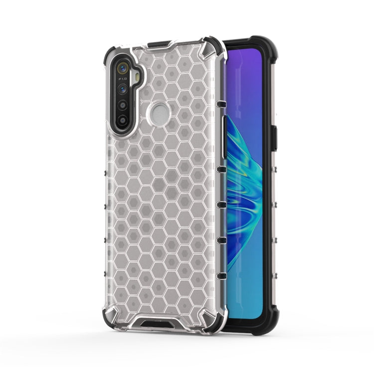 For OPPO Realme C3 Shockproof Honeycomb PC + TPU Case