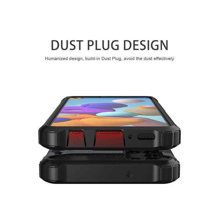 For Galaxy A21s Magic Armor TPU + PC Combination Case, For Samsung Galaxy A21s, For Galaxy A21s