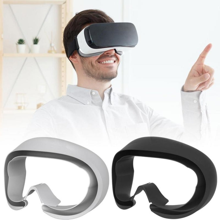 For Pico 4 VR Goggles Eye Pads Silicone Protective Cover, For Pico 4 Eye Pads (Light Gray)
