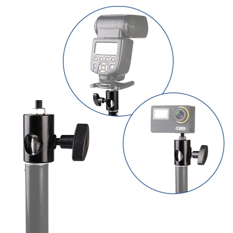 2 PCS Flash Light Stand 1/4 Photography Light Holder Adapter Tripod Conversion Interface, 2 PCS Flash Light Stand