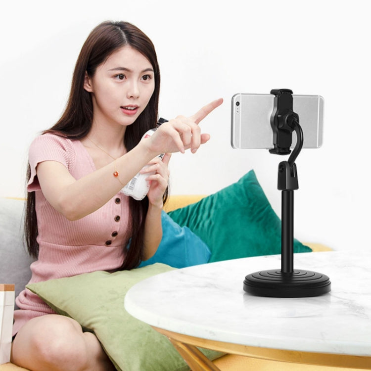 4 PCS Desktop Stand Mobile Phone Tablet Live Broadcast Stand Telescopic Disc Stand, 4 PCS