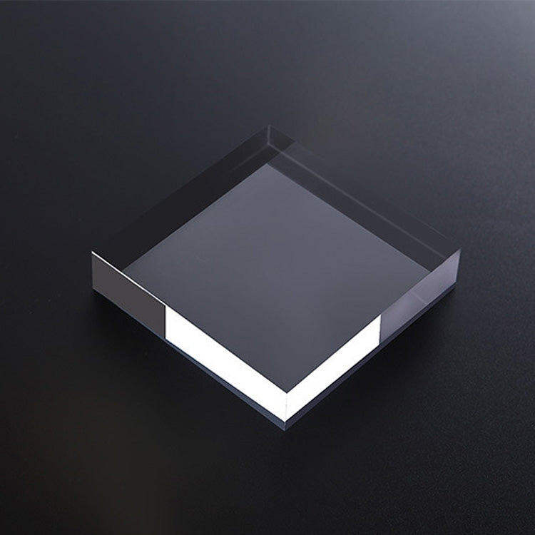 Transparent Acrylic Geometric Photo Props Photography Background Plate Ornaments, 2 PCS Square 8x8x1.5cm, Square 12x12x1.5cm, 2 PCS Round 8x1.5cm, Round 12x1.5cm, Rectangular 15x8x1.5cm, Rectangular 20x12x1.5cm, Rectangular 19.5x9.4x1cm