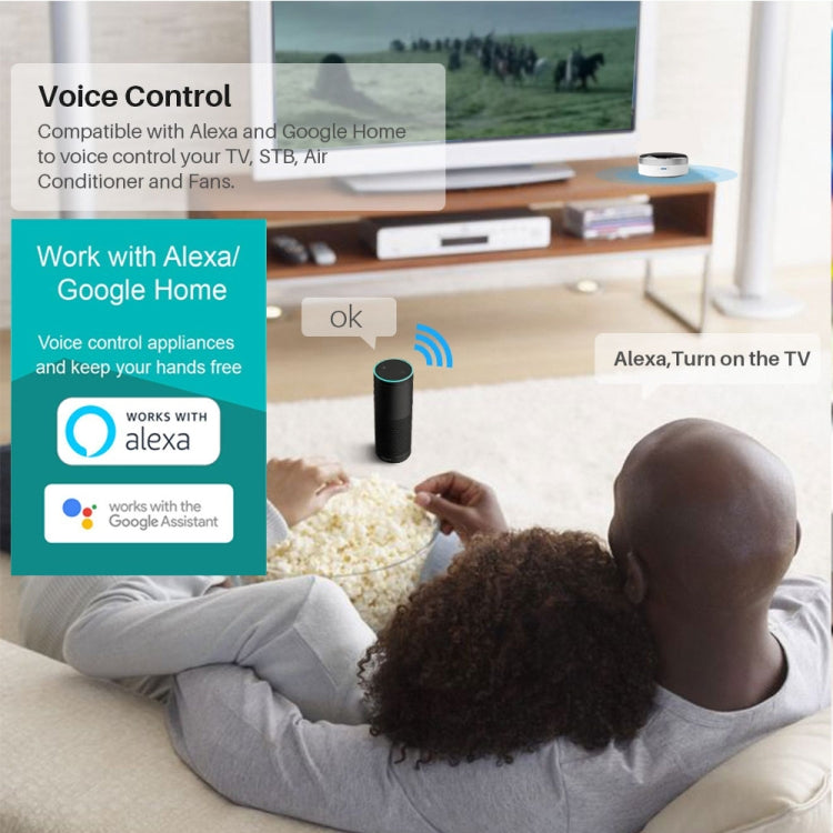 Mobile WiFi Infrared Voice Remote Control Smart Remote Control