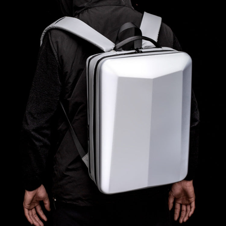ABS Hard Shell Gaming Computer Backpack, 15.6 inches (Black), 15.6 inches (Silver), 17.3 inches (Silver)