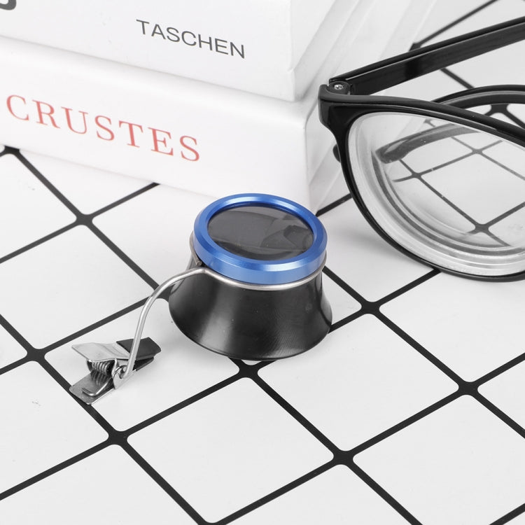 Clip On Eyeglass Magnifier Watch Repair Tool Loupes Magnifying Lens, 5X, 10X, 20X