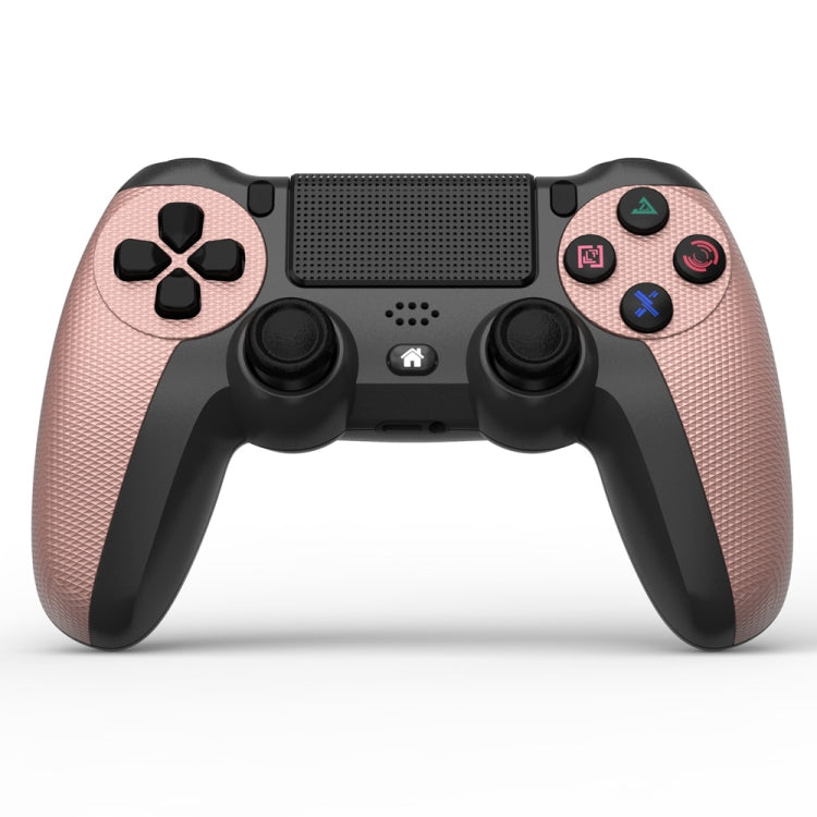 KM048 For PS4 Bluetooth Wireless Gamepad Controller 4.0 With Light Bar, KM048 (Rose Pink), KM048 (Lemon Yellow), KM048 (Mountain Blue), KM048 (Battle Gray), KM048 (Elegant Silver), KM048 (Elegant White), KM048 (Mint Green), KM048 (Cangling Green)