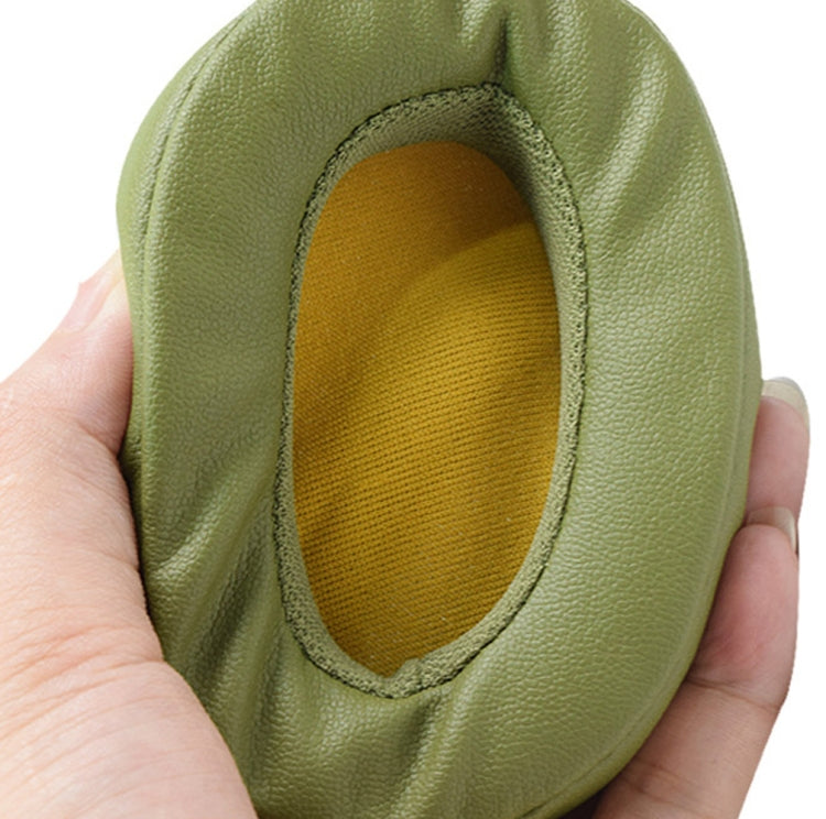 For Skullcandy Crusher 3.0 Wireless Hesh 3 ANC Venue EVO Headphone 2pcs Ear Pads, Ear Pads(Tibetan Blue), Ear Pads(Army Green), Ear Pads(Wine Red), Ear Pads(Brown), Ear Pads(White Blue Bottom), Ear Pads(Beige Yellow Bottom), Ear Pads(Black Gel Model)